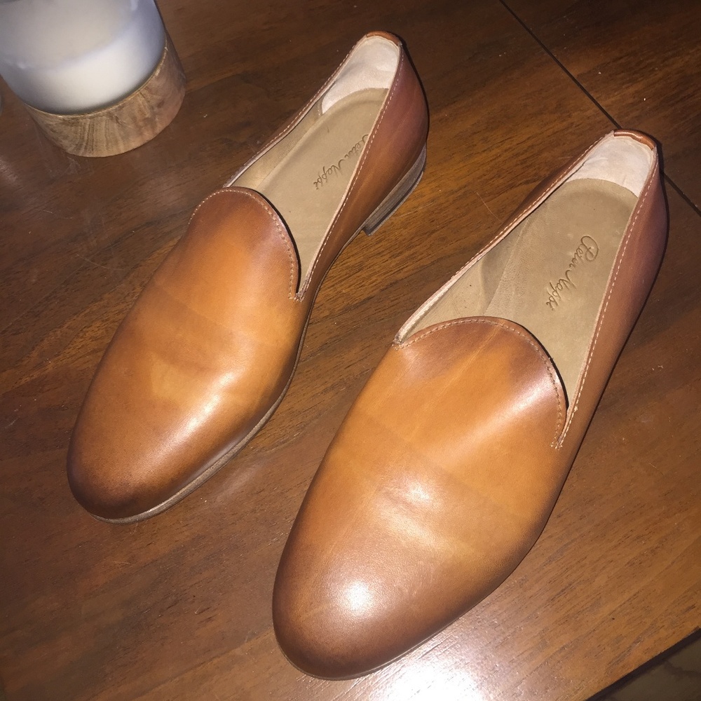 Peter Nappi leather loafers (NEVER BEEN WORN)